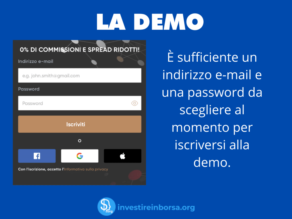 Demo di Capital.com - infografica di InvestireInBorsa.org