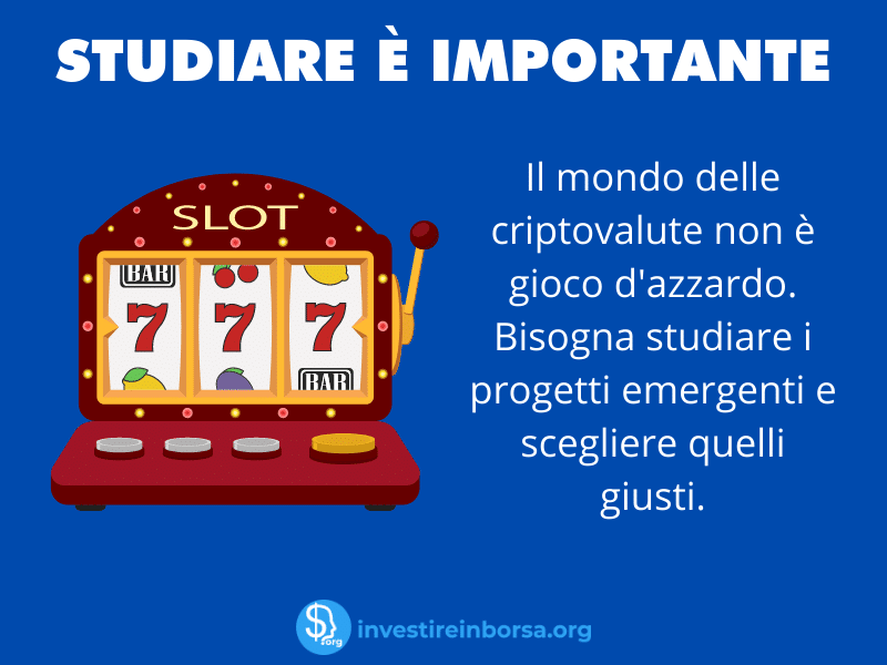 Studiare criptovaluta emergente - a cura di InvestireInBorsa.org