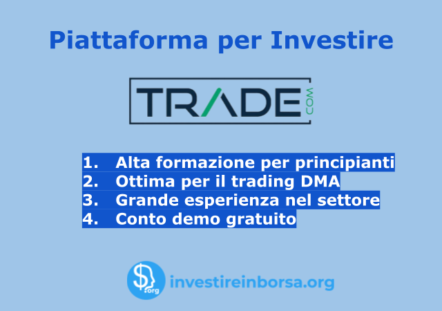 Piattaforma di trading Trade.com: principali vantaggi