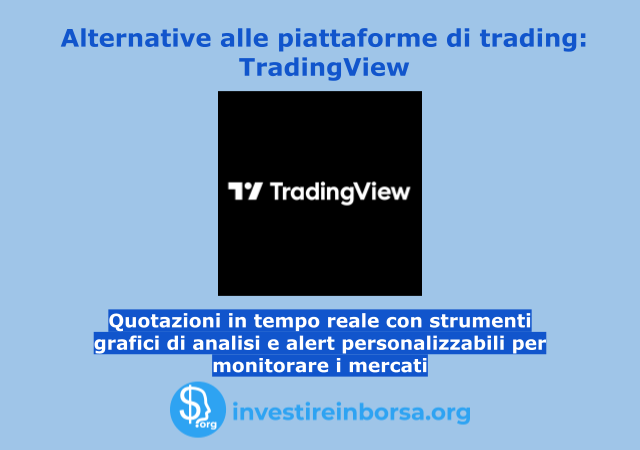 Caratteristiche di TradingView: una alternativa valida per monitorare i mercati.