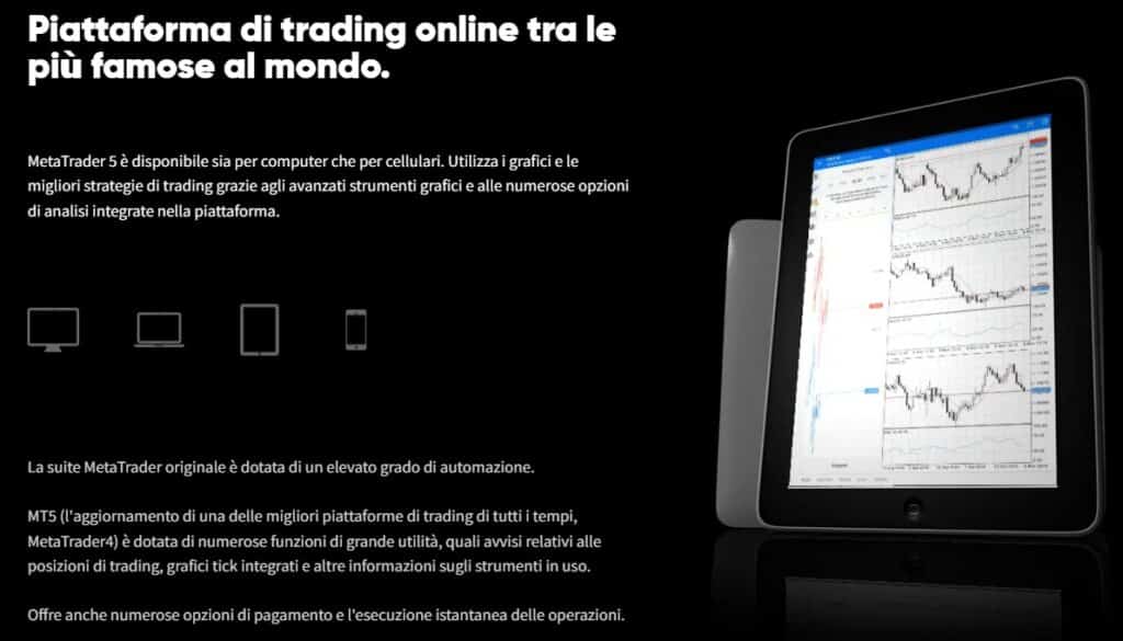 MetaTrader 5 e capex