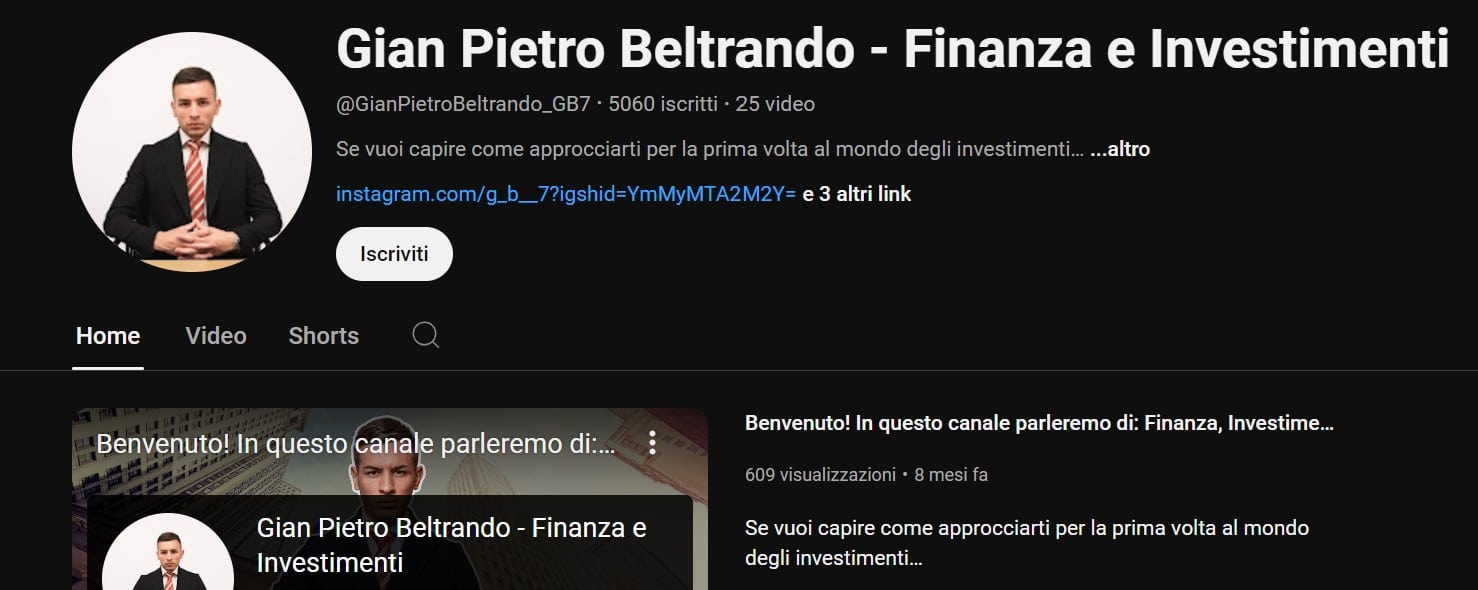 Gian Pietro Beltrando - YouTube