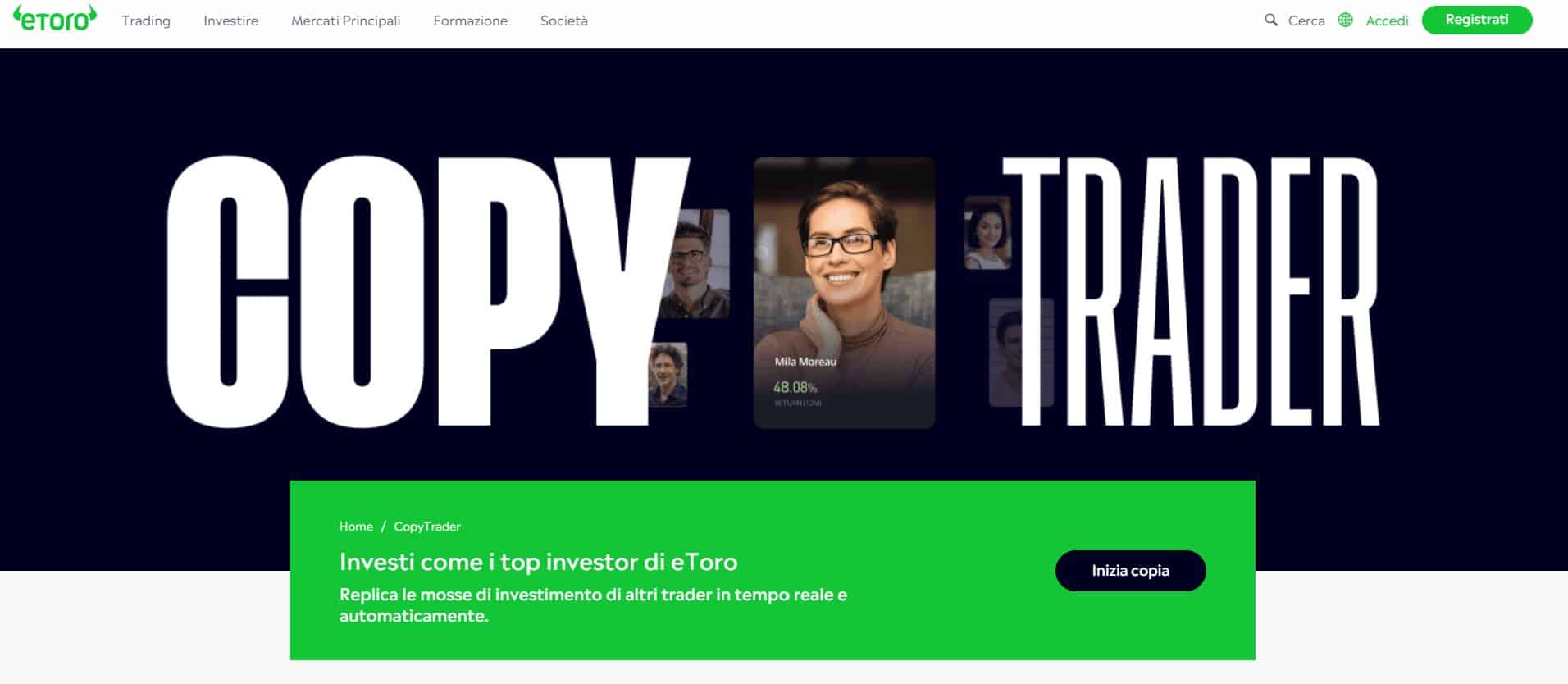 eToro - Copy Trader