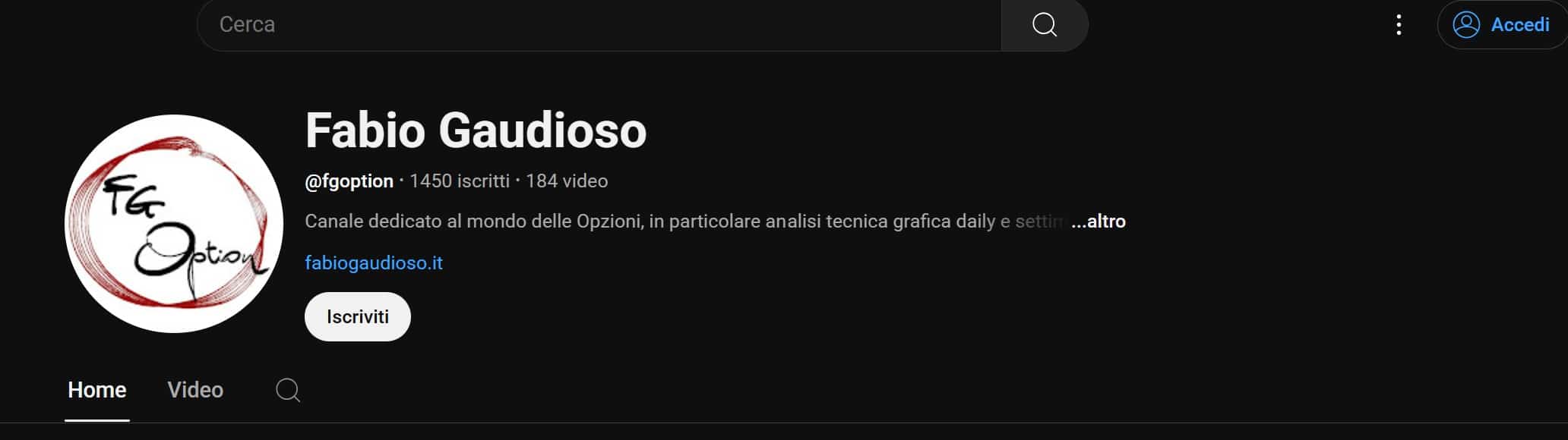 Fabio Gaudioso - YouTube