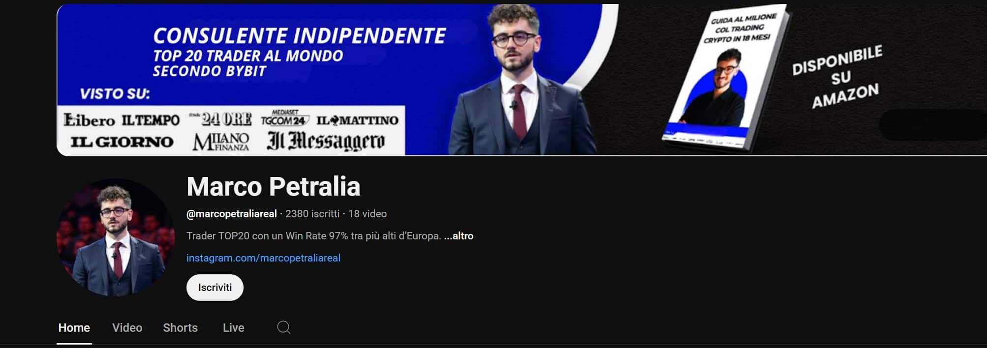 Marco Petralia YouTube
